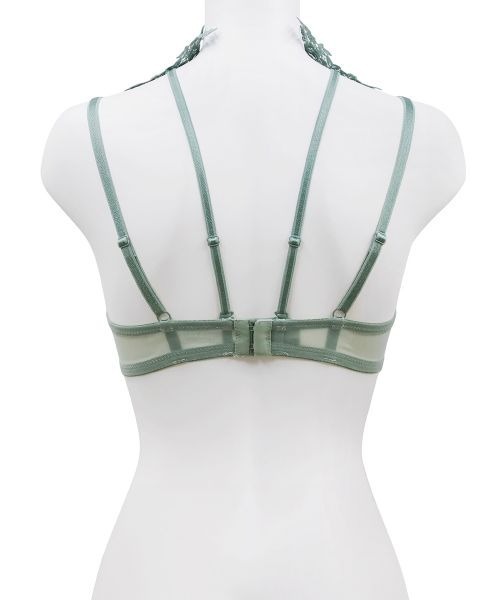 ANNEBRA（アンブラ）の「Romance チョーカー付きデコルテメイクブラジャー（ブラジャー・レディース・ライトパープル/ライトグリーン・E75/E70/C70/G70/B75/E80/D80/D75/G75/C75/C80/F75/F70/B70/D70）」の5枚目の写真