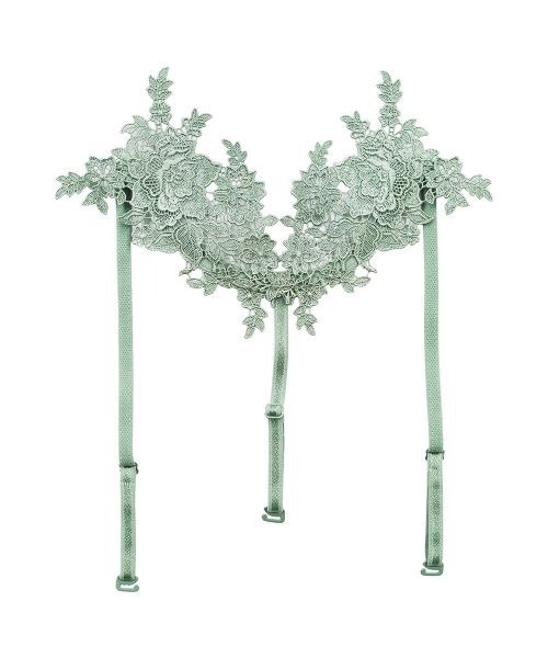 ANNEBRA（アンブラ）の「Romance チョーカー付きデコルテメイクブラジャー（ブラジャー・レディース・ライトパープル/ライトグリーン・E75/E70/C70/G70/B75/E80/D80/D75/G75/C75/C80/F75/F70/B70/D70）」の9枚目の写真