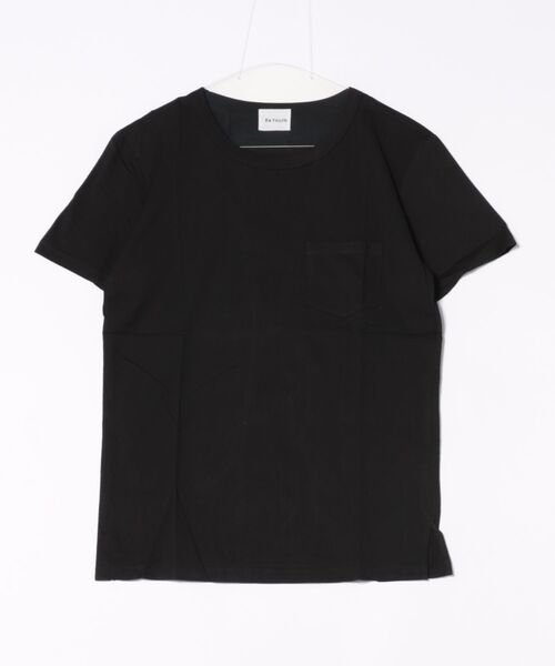 MYE-DO'（マイ・ドゥ）の「クルーネック　ポケットTシャツ（Tシャツ/カットソー・メンズ・ホワイト/ブラック・SMALL/LARGE/MEDIUM）」の2枚目の写真