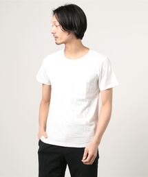 Re Youth（リユース）の「クルーネック　ポケットTシャツ（Tシャツ/カットソー）」