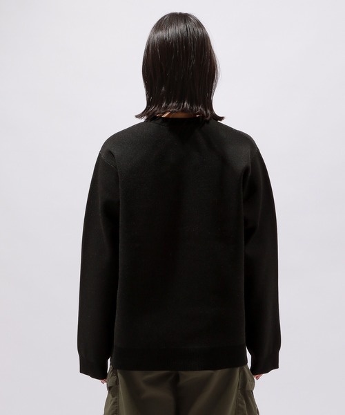 PAGEBOY（ページボーイ）の「エンブレムジャガードニット（ニット/セーター・レディース・ホワイト/ブラック/パープル・FREE）」の20枚目の写真