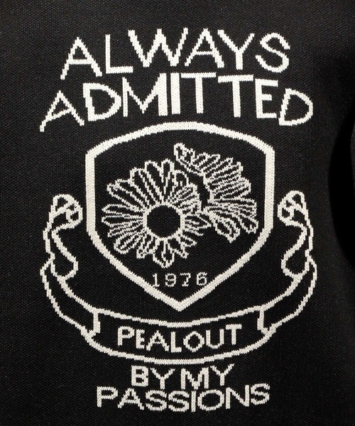 PAGEBOY（ページボーイ）の「エンブレムジャガードニット（ニット/セーター・レディース・ホワイト/ブラック/パープル・FREE）」の16枚目の写真