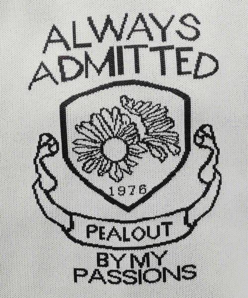 PAGEBOY（ページボーイ）の「エンブレムジャガードニット（ニット/セーター・レディース・ホワイト/ブラック/パープル・FREE）」の11枚目の写真