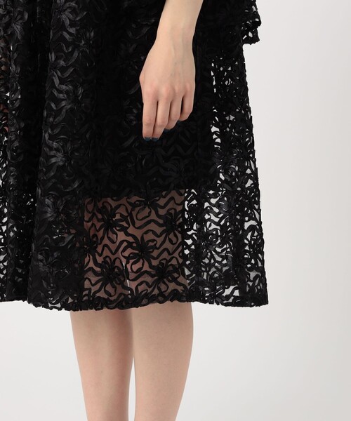 GANNI（ガニー）の「GANNI リボンミニドレス（ワンピース・レディース・ブラック系その他・34）」の8枚目の写真