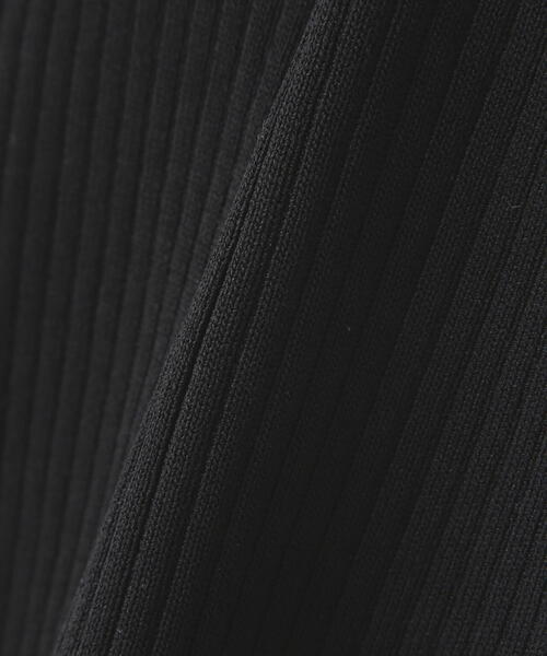 NATURAL BEAUTY BASIC（ナチュラルビューティーベーシック）の「◇＜Ｗｉｎｇコラボカップ付き＞スクエアニットタンク（タンクトップ・レディース・ブラウン/オフホワイト/ブラック・FREE）」の13枚目の写真