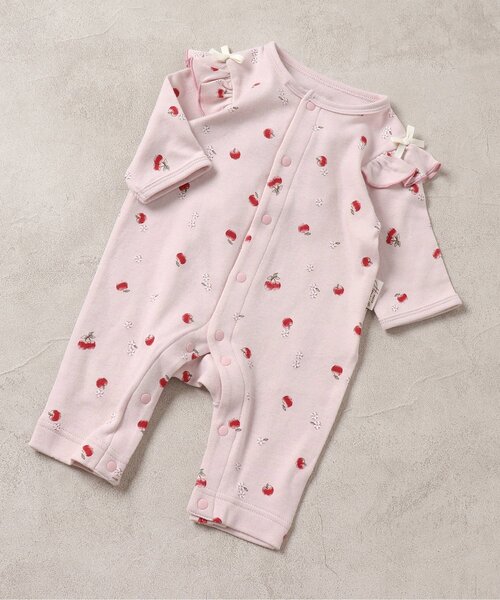 かぐれ　カバーオール Ampersand（アンパサンド）ワッフル総柄カバーオール