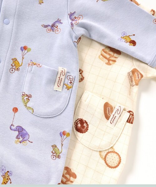 セール】4柄カバーオール（ロンパース）｜apres les cours