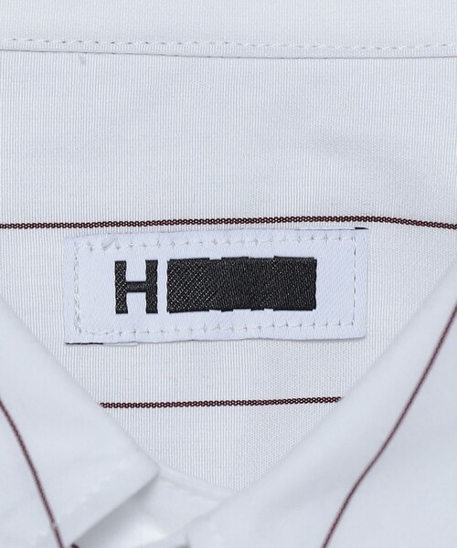 H　BEAUTY&YOUTH UNITED ARROWS（エイチビューティーアンドユースユナイテッドアローズ）の「＜H＞コットンクロップドシャツ（シャツ/ブラウス・レディース・ホワイト/ライトブルー・S/M）」の14枚目の写真