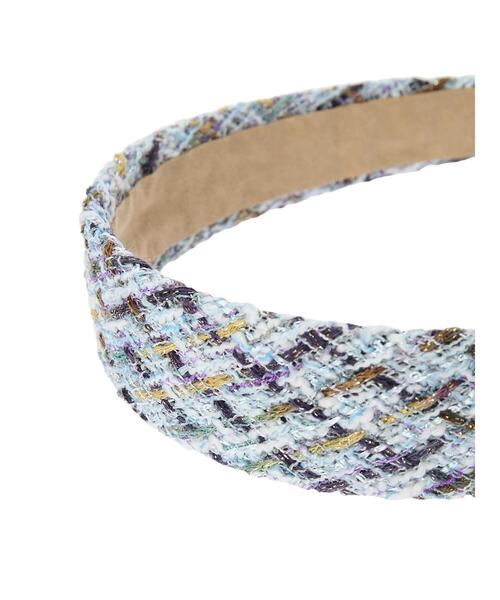 earth music&ecology（アースミュージックアンドエコロジー）の「ツイードカチューシャ（カチューシャ・レディース・ブルー/ピンク・FREE）」の8枚目の写真