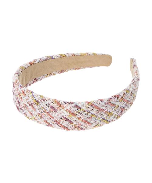 earth music&ecology（アースミュージックアンドエコロジー）の「ツイードカチューシャ（カチューシャ・レディース・ブルー/ピンク・FREE）」の9枚目の写真