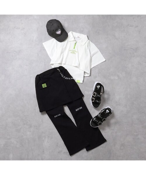 algy（アルジー）の「ダブルバックルスポサン（サンダル・キッズ・ブラック/シルバー・23/24/21/20/22）」の14枚目の写真