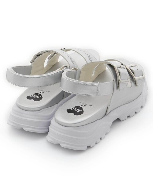 algy（アルジー）の「ダブルバックルスポサン（サンダル・キッズ・ブラック/シルバー・23/24/21/20/22）」の22枚目の写真