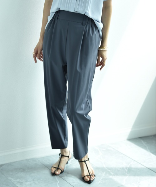 【撥水・ＵＶ・接触冷感】テーパードパンツ