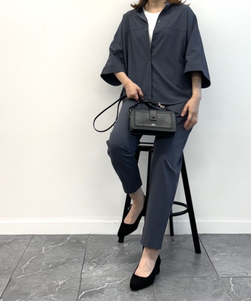 【撥水・ＵＶ・接触冷感】テーパードパンツ