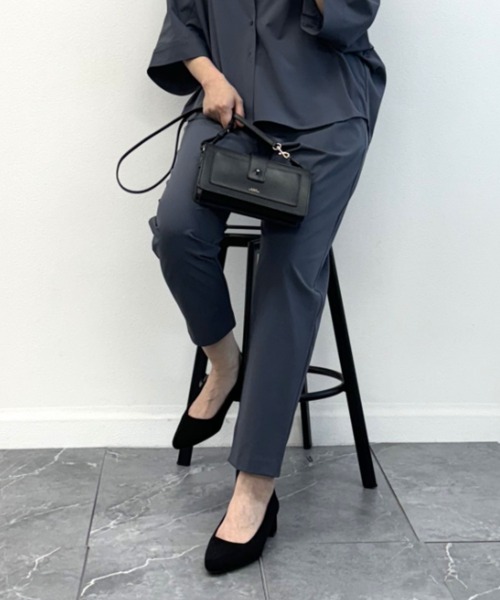 【撥水・ＵＶ・接触冷感】テーパードパンツ