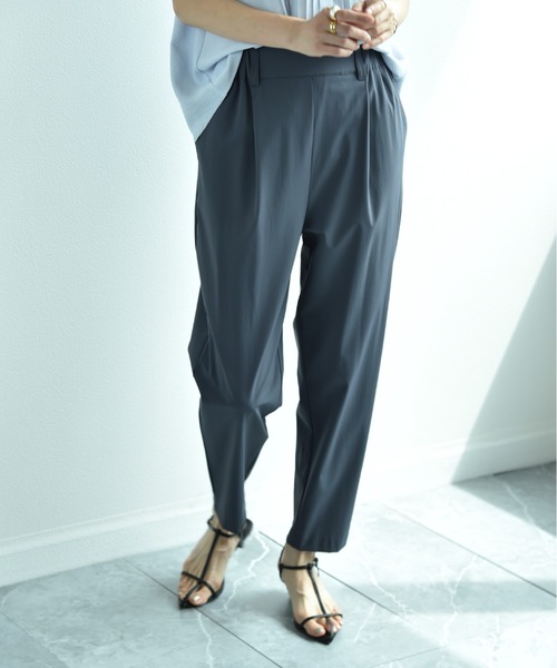 【撥水・ＵＶ・接触冷感】テーパードパンツ