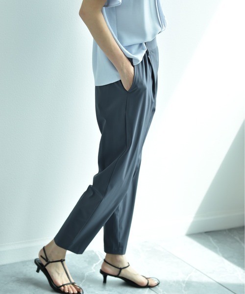 INTERPLANET(インタープラネット)の「【撥水・UV・接触冷感】テーパードパンツ(その他パンツ・レディース・ブラック/ベージュ/ブルー/グリーン/ブラウン・FREE)」の21枚目の写真