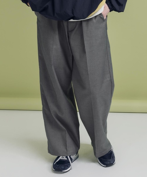 セール】コインポケットスラックスパンツ（スラックス）｜MUHET