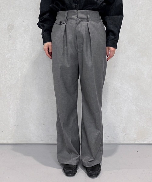 MUHET（ミュエータ）の「コインポケットスラックスパンツ（スラックス