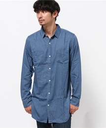 WEGO | WEGO/レーヨンデニムロングシャツ(シャツ/ブラウス)