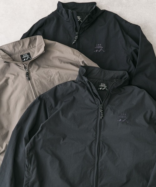URBAN RESEARCH DOORS（アーバンリサーチドアーズ）の「『セットアップ対応』URDリップストップナイロンブルゾン（ブルゾン・メンズ・チャコールグレー/グレー系その他/ブラック・MEDIUM/LARGE）」の5枚目の写真