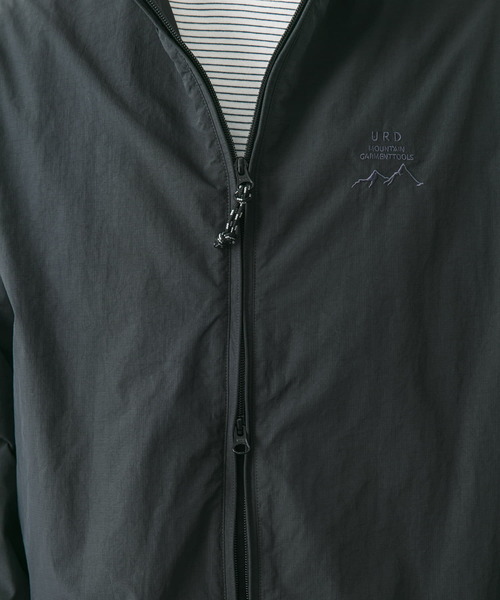 URBAN RESEARCH DOORS（アーバンリサーチドアーズ）の「『セットアップ対応』URDリップストップナイロンブルゾン（ブルゾン・メンズ・チャコールグレー/グレー系その他/ブラック・MEDIUM/LARGE）」の9枚目の写真