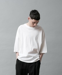 SLICK（スリック）の「ハイツイストコットンドルマンスリーブTシャツ（Tシャツ/カットソー）」