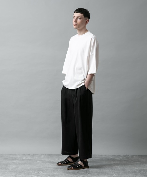 ハイツイストコットンドルマンスリーブTシャツ（Tシャツ