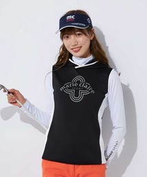 【marie claire/マリ.クレール】レディースニットベスト+インナーセット ゴルフ