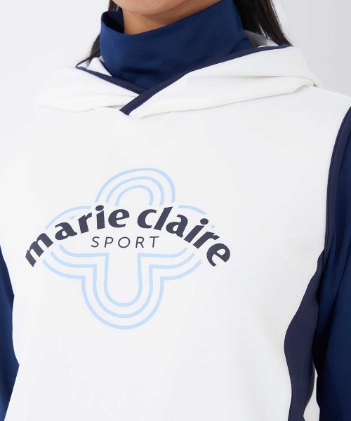 marie claire(マリ・クレール)の「【marie claire/マリ.クレール】レディースニットベスト+インナーセット ゴルフ(ベスト・レディース・ブラック/ネイビー/ホワイト/ピンク・MEDIUM/LARGE/X-LARGE/XX-LARGE)」の11枚目の写真