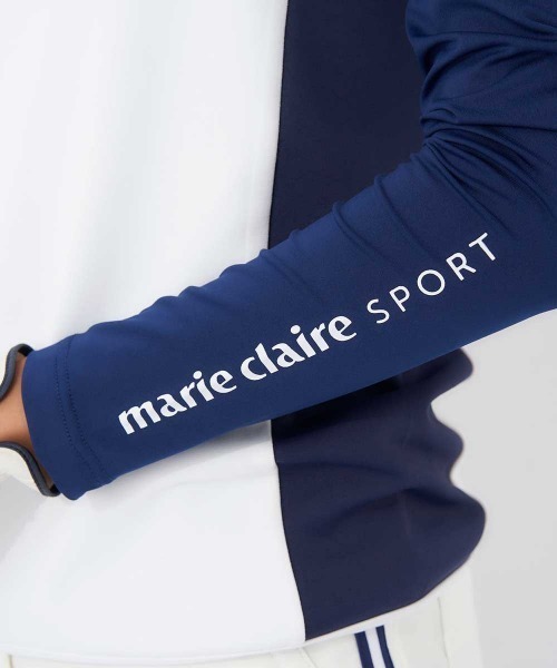 marie claire(マリ・クレール)の「【marie claire/マリ.クレール】レディースニットベスト+インナーセット ゴルフ(ベスト・レディース・ブラック/ネイビー/ホワイト/ピンク・MEDIUM/LARGE/X-LARGE/XX-LARGE)」の12枚目の写真