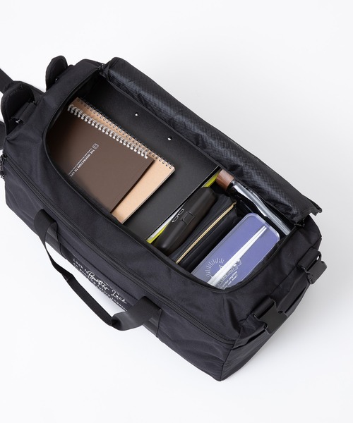 BISKEE（ビスキー）の「３WAYボストンバック/トラベルバッグ（ボストンバッグ・キッズ・ブラック/サックスブルー・FREE）」の19枚目の写真