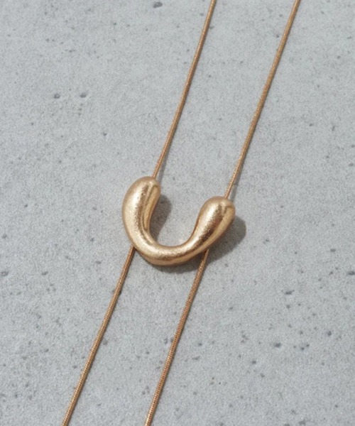 GOLDY(ゴールディ)の「【GOLDY】2WAY ループ タイイング ネックレス 3240209※(ネックレス・レディース・ゴールド/シルバー系その他/ゴールド系その他2/シルバー・FREE)」の12枚目の写真