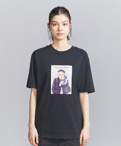 NEW BALANCE(ニューバランス)の「<New Balance>ヴィンテージプリント Tシャツ(Tシャツ/カットソー・レディース・ホワイト/ブラック・S)」の10枚目の写真