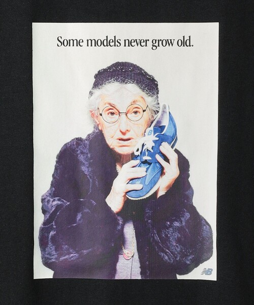 NEW BALANCE(ニューバランス)の「<New Balance>ヴィンテージプリント Tシャツ(Tシャツ/カットソー・レディース・ホワイト/ブラック・S)」の21枚目の写真