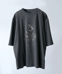 ピグメント ハードウォッシュ Tシャツ オーバーサイズ ヴィンテージライク フェード感 半袖 クルーネック カレッジロゴ バックプリント ワンポイント 刺繍 ヘビーウェイト 綿100% メンズ レディース ユニセックス アソート ビッグシルエット Starting Over