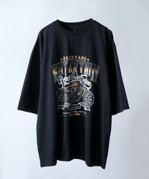 Starting Over（スターティングオーバー）の「Pigment hard wash T-shirt/ピグメント ハードウォッシュ 半袖 クルーネック Tシャツ/バックプリント ワンポイント 刺繍（Tシャツ/カットソー）」