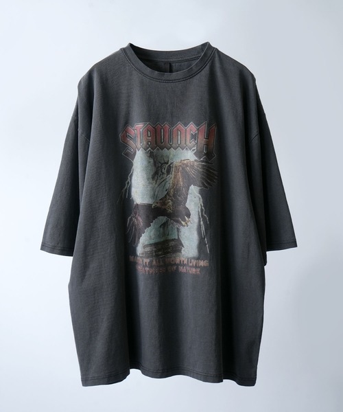 Starting Over（スターティングオーバー）の「Pigment hard wash T-shirt/ピグメント ハードウォッシュ 半袖 クルーネック Tシャツ/バックプリント ワンポイント 刺繍（Tシャツ/カットソー・メンズ・ブラック系その他2/ブラック系その他7/モカ/ブラウン系その他3/ブラック系/ブラウン系その他/ブラック/ブラック系1/ブラック系その他6/ブラック系その他4/ブラック系その他5/ブラック系その他3/ブラウン系その他2/ブラック系その他/ブラウン系1/ブラウン系/ブラウン系その他7/ブラウン系その他6/ブラウン系その他5/ブラウン系その他4/ブラウン系2/ブラウン系3/ブラック系2/ブラック系3/ブラウン系4/ブラック系4/ブラウン系5/ブラック系5/グレー系その他5/グレー系その他4/その他8/グレー系2/グレー系その他/その他6/その他/その他12/その他9/その他7/その他4/グレー系/グレー系その他6/チャコールグレー/その他13/その他10/グレー系1/グレー系その他7/その他11/その他5/その他3/その他2/その他1/グレー系その他3/グレー系その他2・XL/L/M）」の7枚目の写真