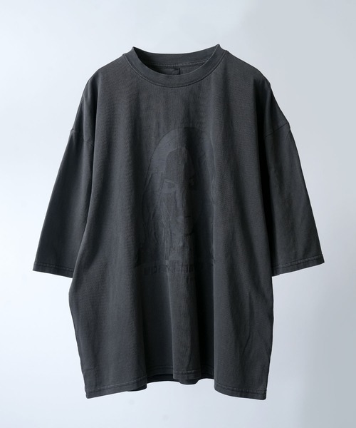 Starting Over（スターティングオーバー）の「Pigment hard wash T-shirt/ピグメント ハードウォッシュ 半袖 クルーネック Tシャツ/バックプリント ワンポイント 刺繍（Tシャツ/カットソー・メンズ・ブラック系その他2/ブラック系その他7/モカ/ブラウン系その他3/ブラック系/ブラウン系その他/ブラック/ブラック系1/ブラック系その他6/ブラック系その他4/ブラック系その他5/ブラック系その他3/ブラウン系その他2/ブラック系その他/ブラウン系1/ブラウン系/ブラウン系その他7/ブラウン系その他6/ブラウン系その他5/ブラウン系その他4/ブラウン系2/ブラウン系3/ブラック系2/ブラック系3/ブラウン系4/ブラック系4/ブラウン系5/ブラック系5/グレー系その他5/グレー系その他4/その他8/グレー系2/グレー系その他/その他6/その他/その他12/その他9/その他7/その他4/グレー系/グレー系その他6/チャコールグレー/その他13/その他10/グレー系1/グレー系その他7/その他11/その他5/その他3/その他2/その他1/グレー系その他3/グレー系その他2・XL/L/M）」の18枚目の写真