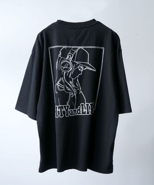 セール】Pigment hard wash T-shirt/ピグメント ハードウォッシュ 半袖