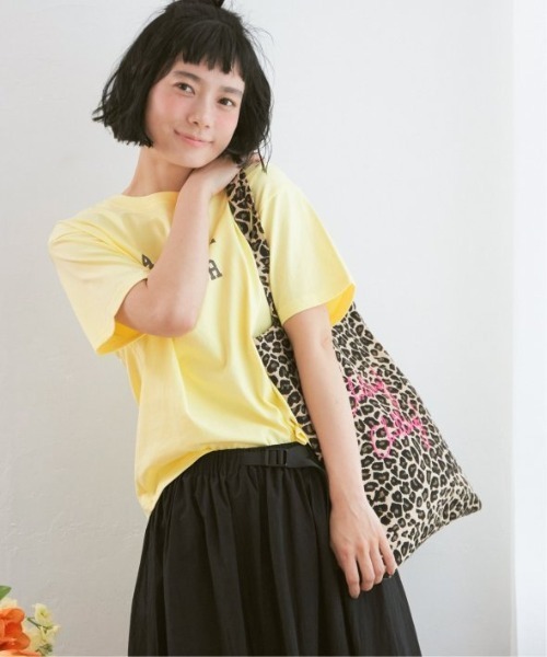 LBC（エルビーシー）の「ジャガードA4トートバッグ（トートバッグ・レディース・ライトブラウン/コーラル/ブラック・FREE）」の22枚目の写真