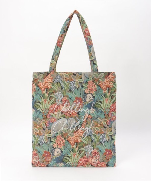 LBC（エルビーシー）の「ジャガードA4トートバッグ（トートバッグ・レディース・ライトブラウン/コーラル/ブラック・FREE）」の17枚目の写真