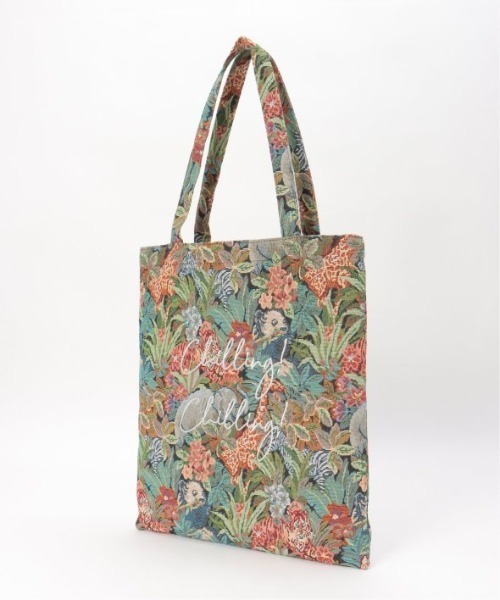 LBC（エルビーシー）の「ジャガードA4トートバッグ（トートバッグ・レディース・ライトブラウン/コーラル/ブラック・FREE）」の21枚目の写真