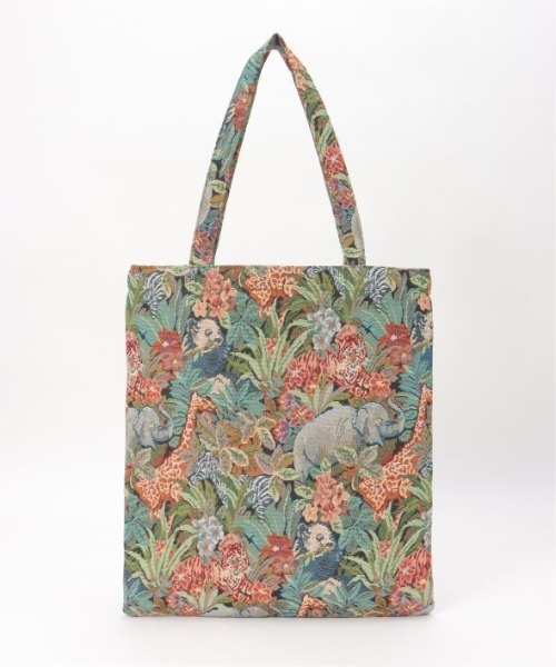 LBC（エルビーシー）の「ジャガードA4トートバッグ（トートバッグ・レディース・ライトブラウン/コーラル/ブラック・FREE）」の14枚目の写真