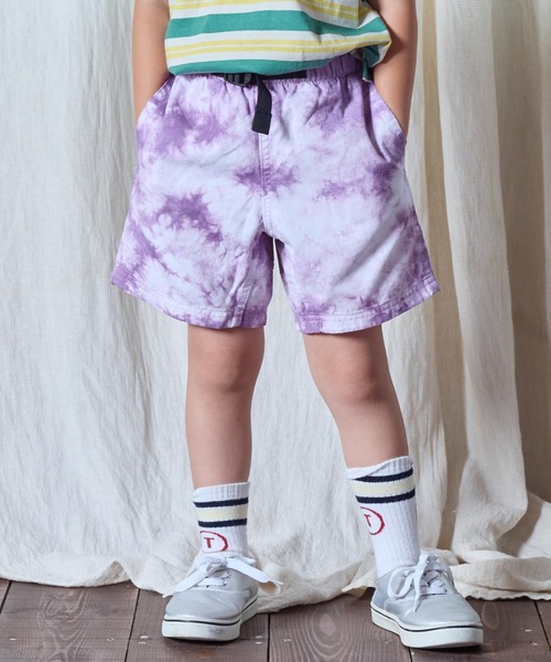 BIG FIELD（ビッグフィールド）の「製品染めショーツ（80～150cm）（その他パンツ・キッズ・オレンジ/ネイビー/イエロー/マスタード/パープル/チャコール/グリーン/カーキ/ブルー・80/90/95/100/110/120/130/140/150）」の6枚目の写真
