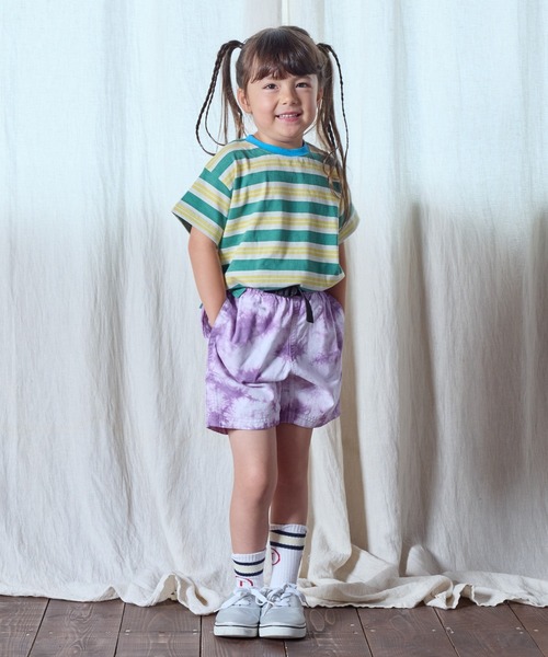 BIG FIELD（ビッグフィールド）の「製品染めショーツ（80～150cm）（その他パンツ・キッズ・オレンジ/ネイビー/イエロー/マスタード/パープル/チャコール/グリーン/カーキ/ブルー・80/90/95/100/110/120/130/140/150）」の21枚目の写真