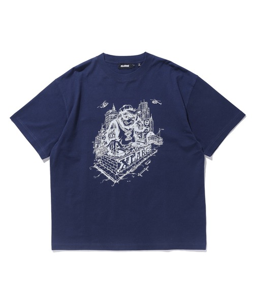 XLARGE(エクストララージ)の「ON THE SET S/S TEE(Tシャツ/カットソー・メンズ・ブラック/ホワイト/ネイビー・XL/L/M/S)」の3枚目の写真