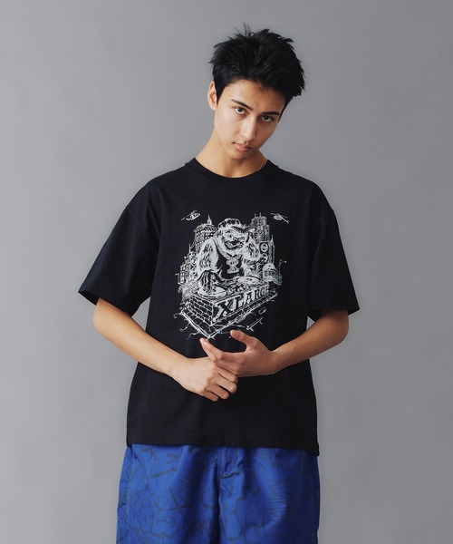 XLARGE(エクストララージ)の「ON THE SET S/S TEE(Tシャツ/カットソー・メンズ・ブラック/ホワイト/ネイビー・XL/L/M/S)」の4枚目の写真