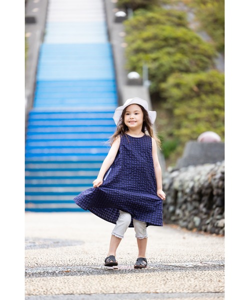 zuppa di zucca（ズッパ デ ズッカ）の「ガルボハット（ハット・キッズ・ネイビー/オフホワイト・L/M）」の9枚目の写真