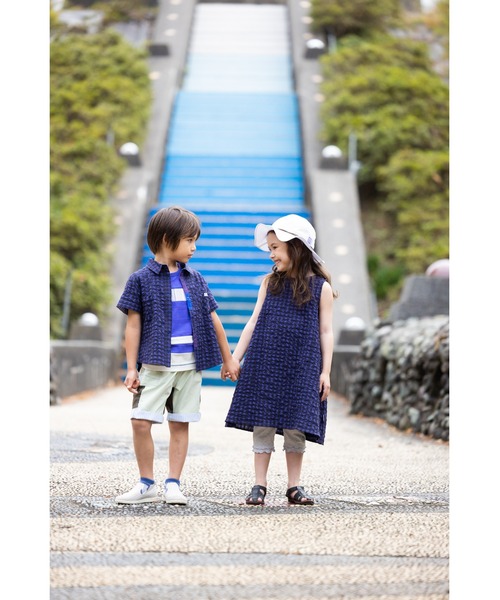 zuppa di zucca（ズッパ デ ズッカ）の「ガルボハット（ハット・キッズ・ネイビー/オフホワイト・L/M）」の10枚目の写真